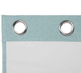 Штора Димаут Рогожка с креплением Люверсы v15 блэкаут