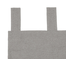 Штора Димаут Рогожка с креплением Петли с липучкой v10 блэкаут