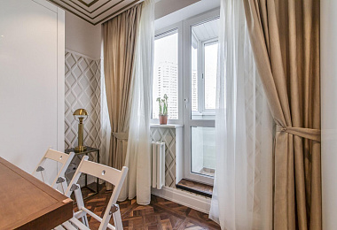 Шторы на балкон – Вельвет-ПРО