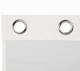 Штора Димаут Рогожка с креплением Люверсы v01 блэкаут