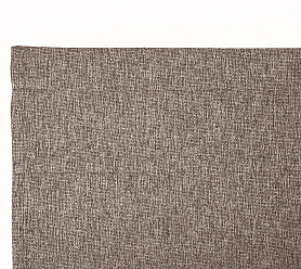 Штора Димаут Рогожка с креплением Кулиса с гребешком v25 блэкаут