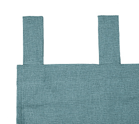 Штора Димаут Рогожка с креплением Петли с липучкой v17 блэкаут