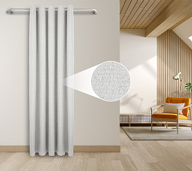 Штора Блэкаут Долли с креплением Люверсы v02