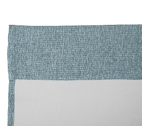 Штора Димаут Рогожка с креплением Кулиса с гребешком v18 блэкаут