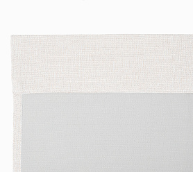 Штора Димаут Рогожка с креплением Кулиса v01 блэкаут