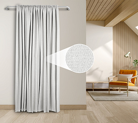 Штора Блэкаут Долли с креплением Шторная тесьма v01