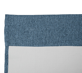 Штора Димаут Рогожка с креплением Кулиса с гребешком v19 блэкаут