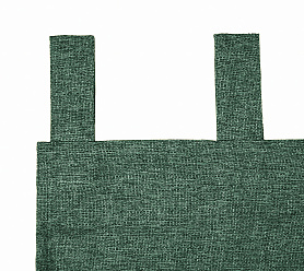 Штора Димаут Рогожка с креплением Петли с липучкой v21 блэкаут