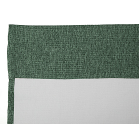 Штора Димаут Рогожка с креплением Кулиса с гребешком v21 блэкаут