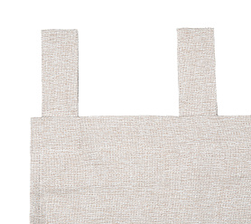 Штора Димаут Рогожка с креплением Петли с липучкой v02 блэкаут