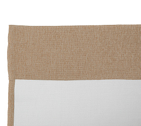 Штора Димаут Рогожка с креплением Кулиса с гребешком v06 блэкаут