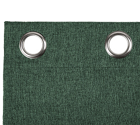 Штора Димаут Рогожка с креплением Люверсы v21 блэкаут