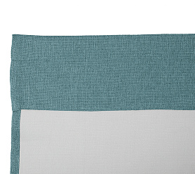 Штора Димаут Рогожка с креплением Кулиса с гребешком v17 блэкаут