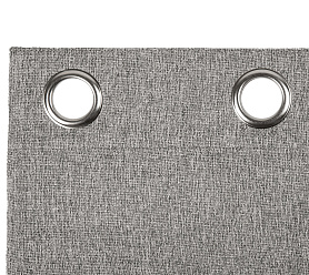 Штора Димаут Рогожка с креплением Люверсы v12 блэкаут