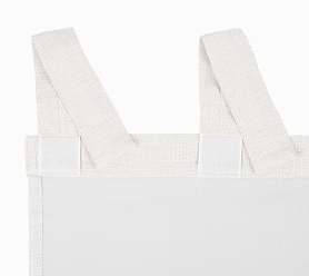 Штора Димаут Рогожка с креплением Петли с липучкой v01 блэкаут