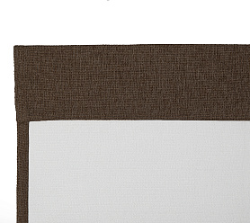 Штора Димаут Рогожка с креплением Кулиса v27 блэкаут