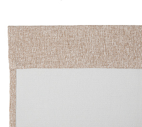 Штора Димаут Рогожка с креплением Кулиса v03 блэкаут