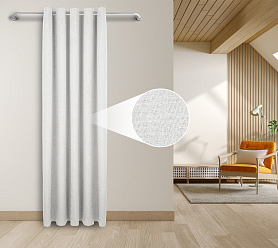 Штора Блэкаут Долли с креплением Люверсы v01