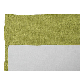 Штора Димаут Рогожка с креплением Кулиса с гребешком v20 блэкаут