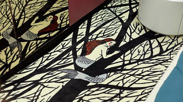 Изготовление ковролина с русалками для передачи «Дачный ответ» на НТВ