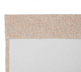 Штора Димаут Рогожка с креплением Кулиса v04 блэкаут