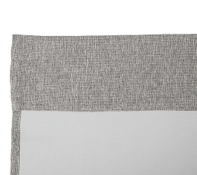 Штора Димаут Рогожка с креплением Кулиса с гребешком v12 блэкаут