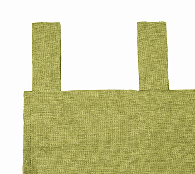 Штора Димаут Рогожка с креплением Петли с липучкой v20 блэкаут