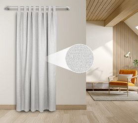 Штора Блэкаут Долли с креплением Петли v02