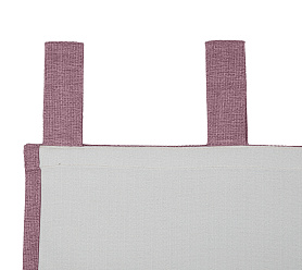 Штора Димаут Рогожка с креплением Петли v23 блэкаут