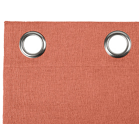 Штора Димаут Рогожка с креплением Люверсы v22 блэкаут