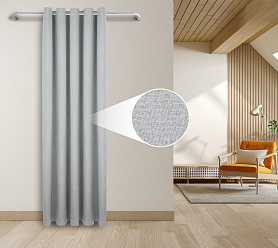 Штора Блэкаут Долли с креплением Люверсы v03