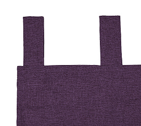 Штора Димаут Рогожка с креплением Петли с липучкой v28 блэкаут