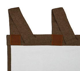 Штора Димаут Рогожка с креплением Петли с липучкой v26 блэкаут