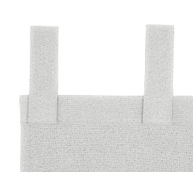 Штора Премиум Рогожка v01 с креплением Петли с липучкой блэкаут