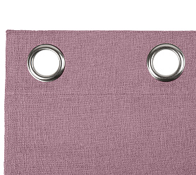 Штора Димаут Рогожка с креплением Люверсы v23 блэкаут