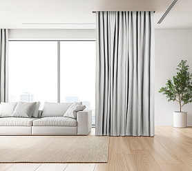 Штора Блэкаут Долли с креплением Петли v02