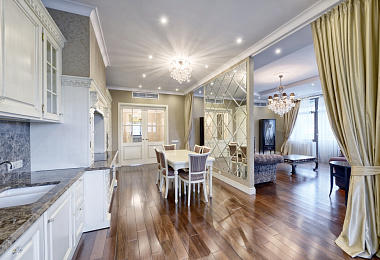 Штора перегородка в гостиную – Вельвет-ПРО