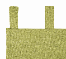 Штора Димаут Рогожка с креплением Петли v20 блэкаут