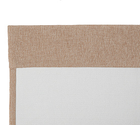 Штора Димаут Рогожка с креплением Кулиса v07 блэкаут