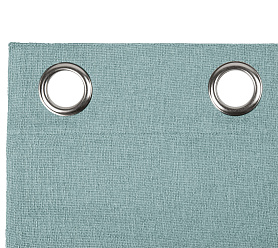 Штора Димаут Рогожка с креплением Люверсы v15 блэкаут