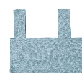 Штора Димаут Рогожка с креплением Петли с липучкой v16 блэкаут