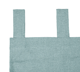 Штора Димаут Рогожка с креплением Петли с липучкой v15 блэкаут