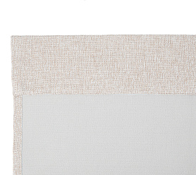 Штора Димаут Рогожка с креплением Кулиса v02 блэкаут