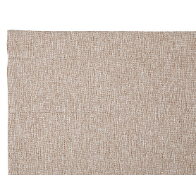 Штора Димаут Рогожка с креплением Кулиса с гребешком v03 блэкаут