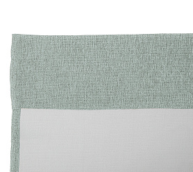 Штора Димаут Рогожка с креплением Кулиса с гребешком v14 блэкаут