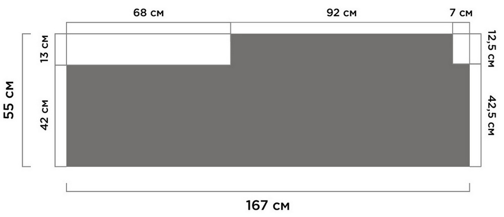 Макет коврика, созданный дизайнером