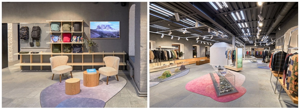 Коврики, окантованные стропой