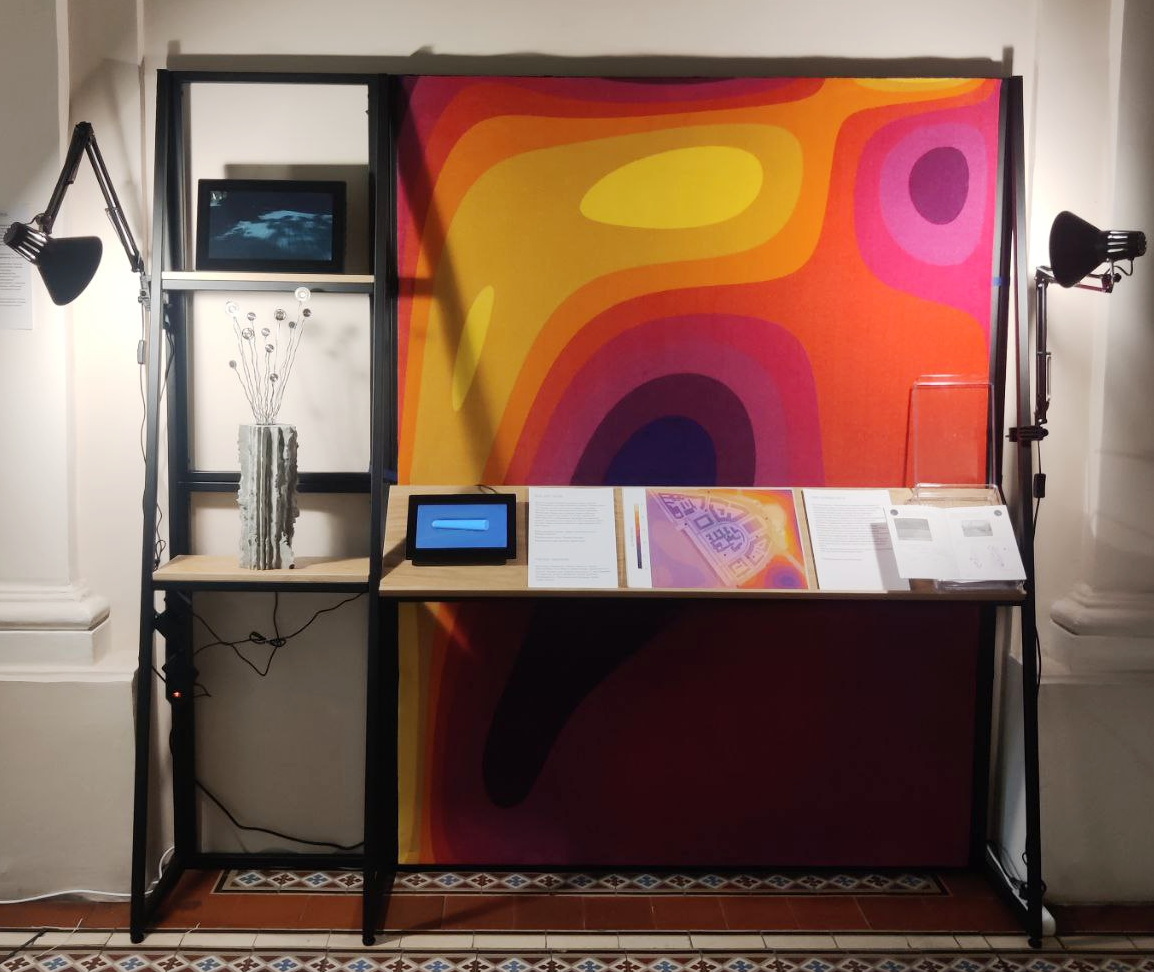 коврик на выставке