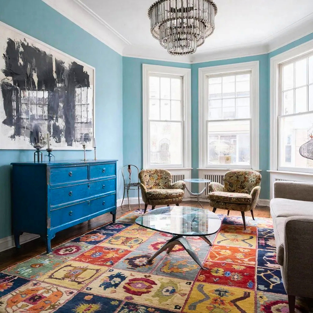 ретроковер в современном интерьере