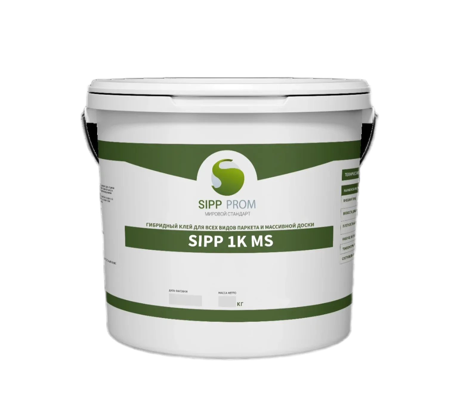 Клей для паркета SIPP 1K MS 14 кг